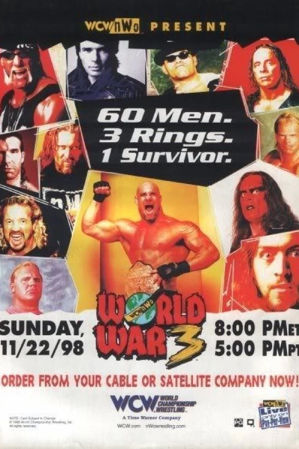 WCW/NWO World War 3 Affiche
