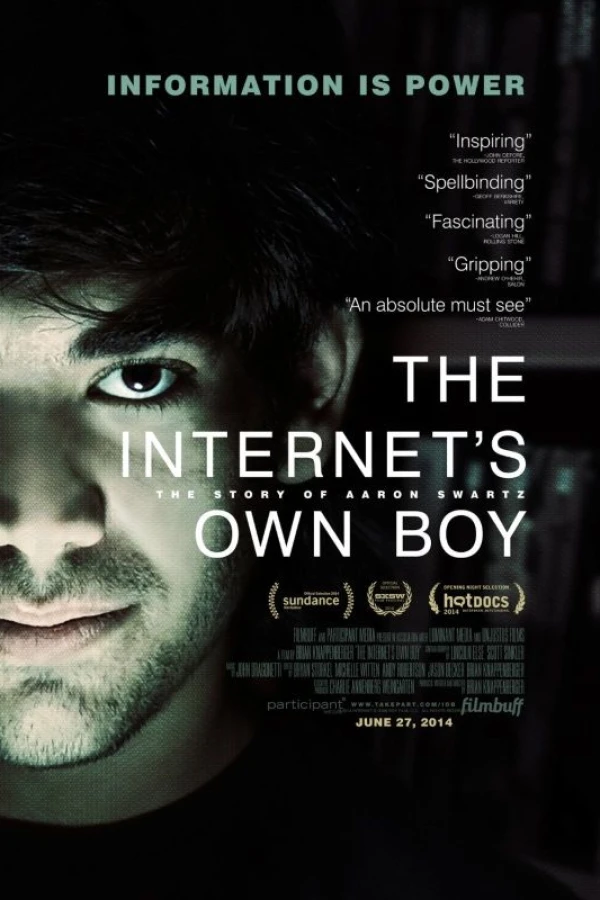 The Internet's Own Boy: The Story of Aaron Swartz Affiche