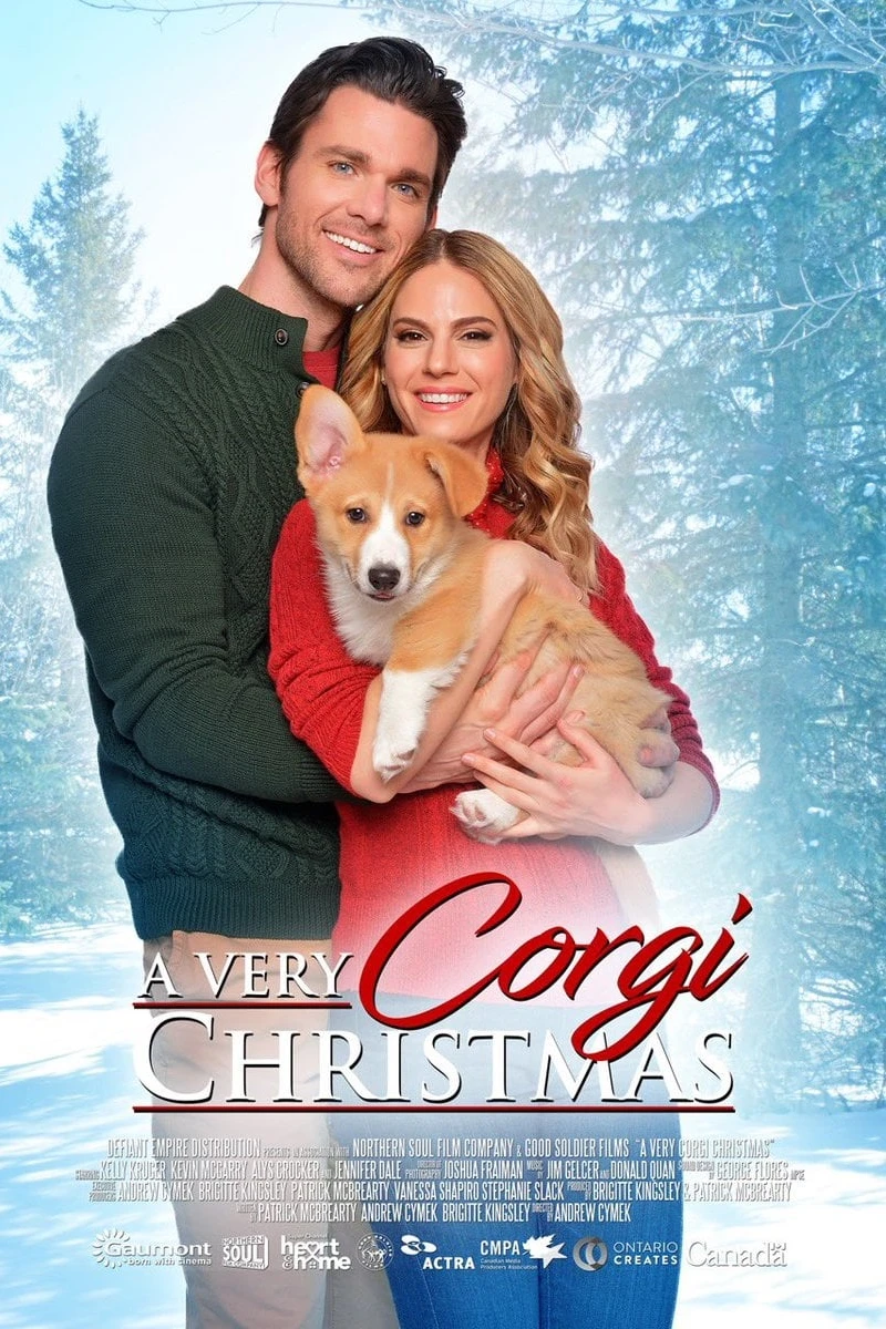 A Very Corgi Christmas Affiche