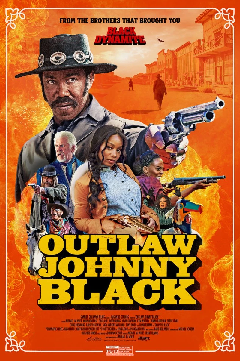 Outlaw Johnny Black Affiche