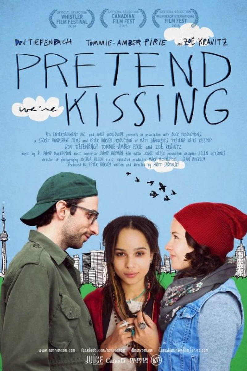 Pretend We're Kissing Affiche